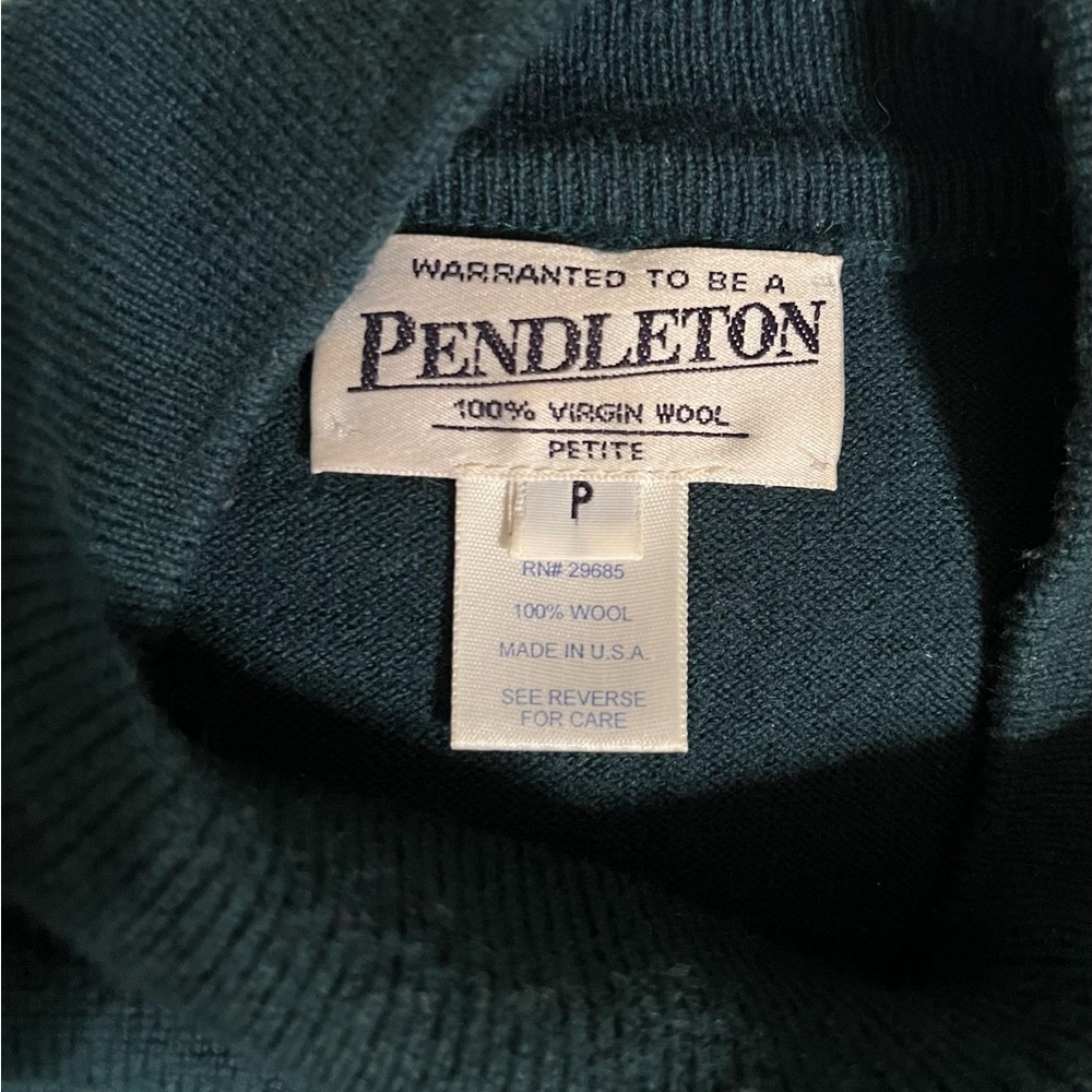 Pendleton Vintage Virgin Wool Coordinated Set Sz … - image 2